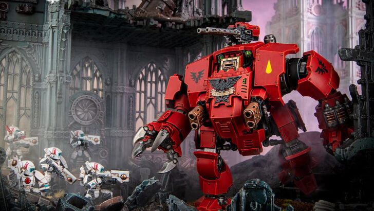 Space Marines Unleash Brutalis Dreadnought with Twice the Fists in Latest Release