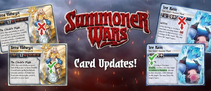 Plaid Hat Posts Summoner Wars Cards Update