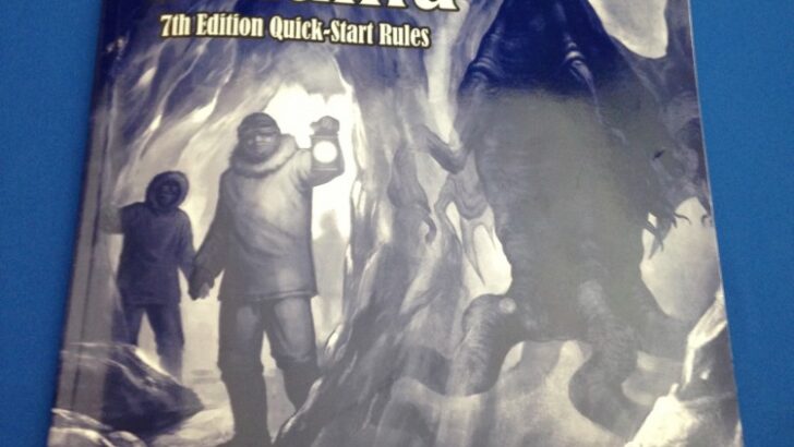 TGN Review – Call of Cthulhu 7th Edition Quick-Start Rules