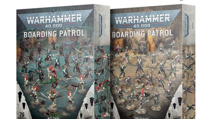 Warhammer 40,000 Releases New Boarding Patrol Boxes Featuring Drukhari and Aeldari’s Acrobatic Expertise