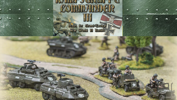 3rd Edition of Kampfgruppe Command Available From Capitan Studios