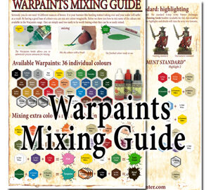 The Army Painter has pdf paint mixing guide online