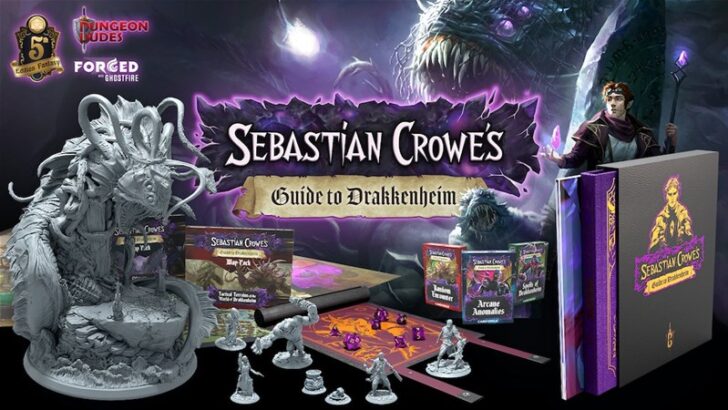 Sebastian Crowe’s Guide to Drakkenheim RPG Supplement Up On Kickstarter