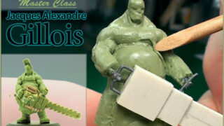 Miniature Mentor release Jacques Alexandre Gillois sculpting tutorial