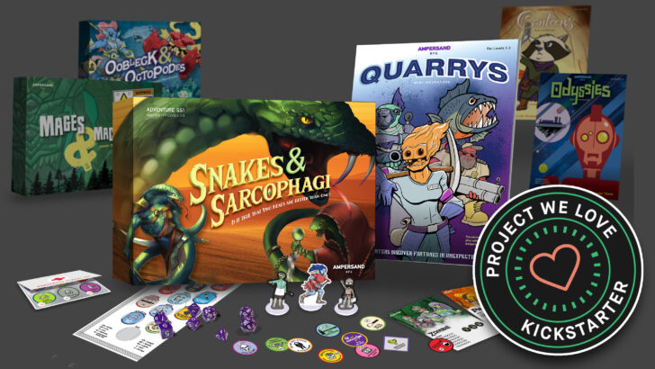 Ampersand RPG Launches Kickstarter Campaign to Simplify Tabletop Gaming for Kids and Parents
