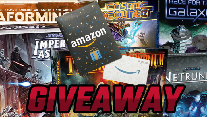 Tabletop Gaming News Monthly Giveaway – $350 in Prizes