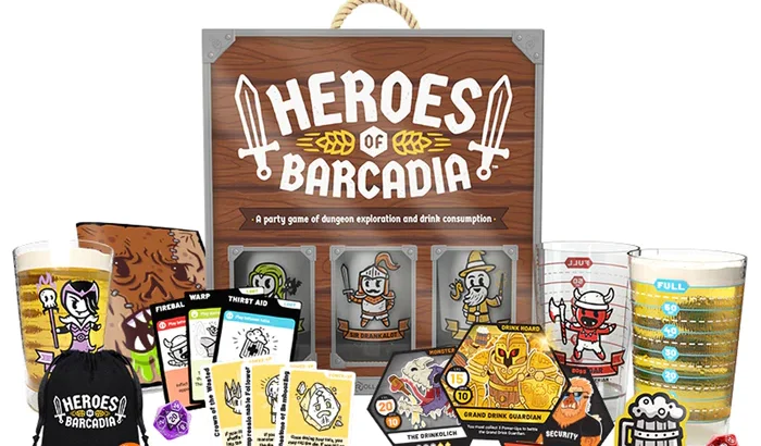 Limited Edition Heroes of Barcadia Kickstarter Edition Now Available on Rollacrit.com