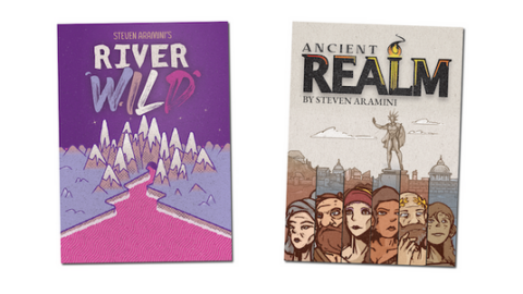 New Solo Games ‘River Wild’ and ‘Ancient Realm’ by Steven Aramini Now on Kickstarter