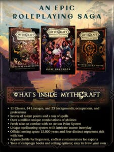 MythCraft: A Complete TTRPG Universe and Game System Funded in Just ...