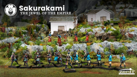 Unite the Empress: SAKURAKAMI Kickstarter Campaign by Zenit Miniatures Tells Epic Tale of Samurai Warriors