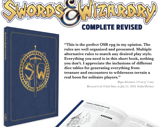 Mythmere Games’ Swords & Wizardry Brings Classic RPG Action to Kickstarter