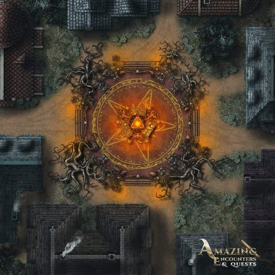 Amazing Encounters & Quests: 5E Book with 36 In-Depth Encounters, Maps ...