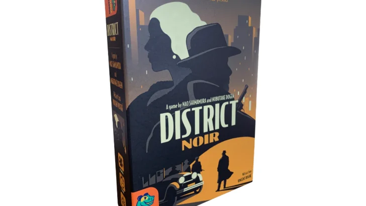 Pandasaurus Games to Release Strategic Two-Player Card Game, District Noir, on July 19th