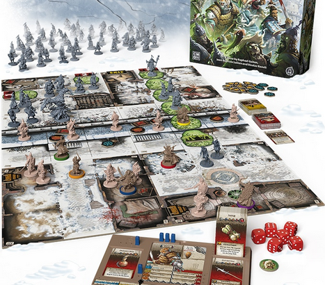 Zombicide: White Death by CMON Raises Over $830,000 in One Day on Kickstarter