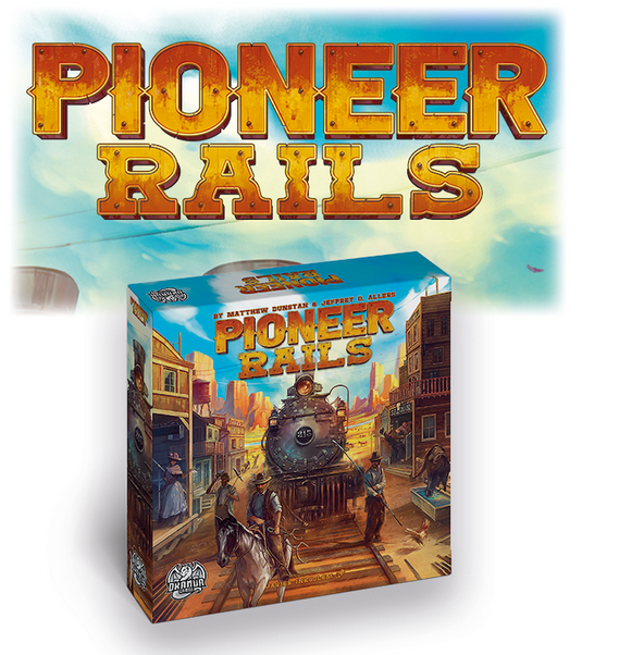 Pioneer Rails - A network building 'Flip & Write' by Dranda Games
