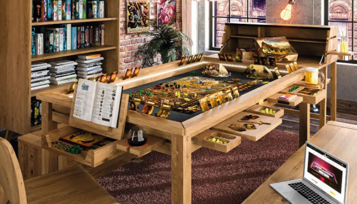 Geeknson’s Gwen Gaming Table Raises Over £640,000 on Kickstarter with 25 Days Left to Go