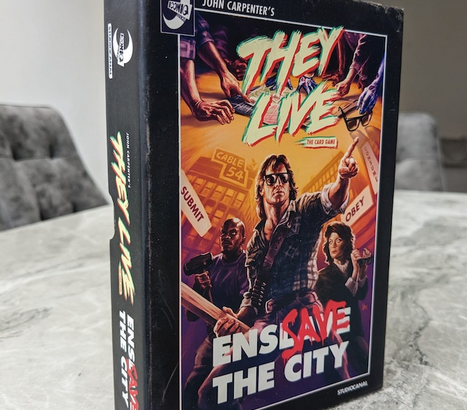 Uncover the Hidden Invaders and Save Humanity in Iconiq Studios’ They Live: The Card Game – On Kickstarter Now