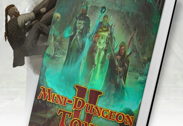 New Mini-Dungeon Tome II on Kickstarter Offers Over 100 Short Adventures for D&D 5E Players and DMs