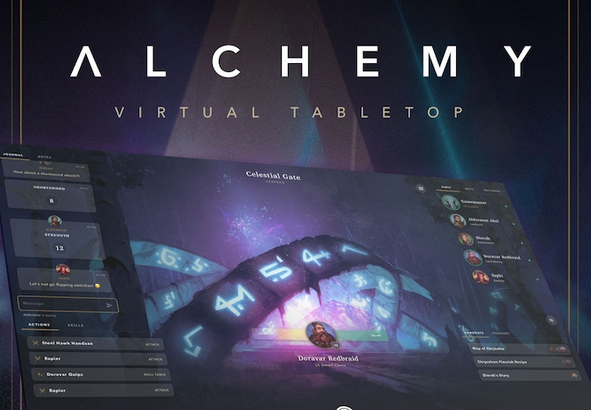 Alchemy RPG: A Reimagined VTT With Focus on Immersion – On Kickstarter Now