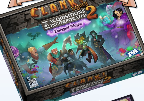 CLANK! Legacy 2: Acquisitions Incorporated — Darkest Magic by Dire Wolf Launches on Kickstarter, Surpasses Funding Goal Within Hours