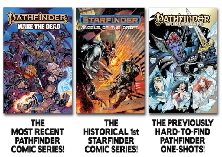 Kickstarter Launches New Graphic Novels from Dynamite Entertainment and Paizo: ‘Starfinder’, ‘Pathfinder’ and ‘Worldscape’