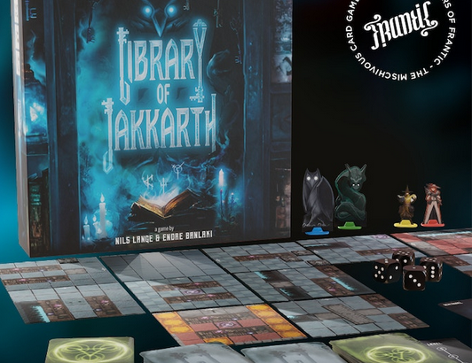 Rulefactory Launches Kickstarter for Library of Jakkarth Board Game