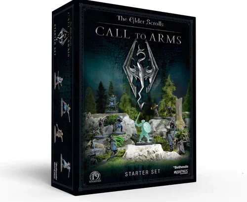 Modiphius Entertainment Announces Additions to The Elder Scrolls: Call to Arms Game: New Starter Set, Miniature Pre-orders, Website Launch, and Discount Sale