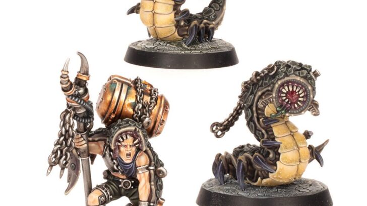 Unleash the Cantankerous Critters: Outland Beastmasters with Millisaurs in Necromunda”