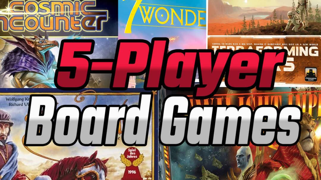 The 24 Best Board Games for 5 Players in 2024 TGN Tabletop Gaming News
