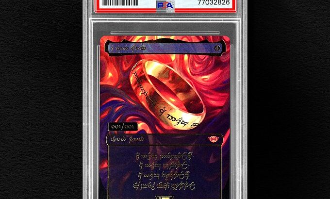 Highly Sought-After MtG One Ring Card Unearthed and Authenticated