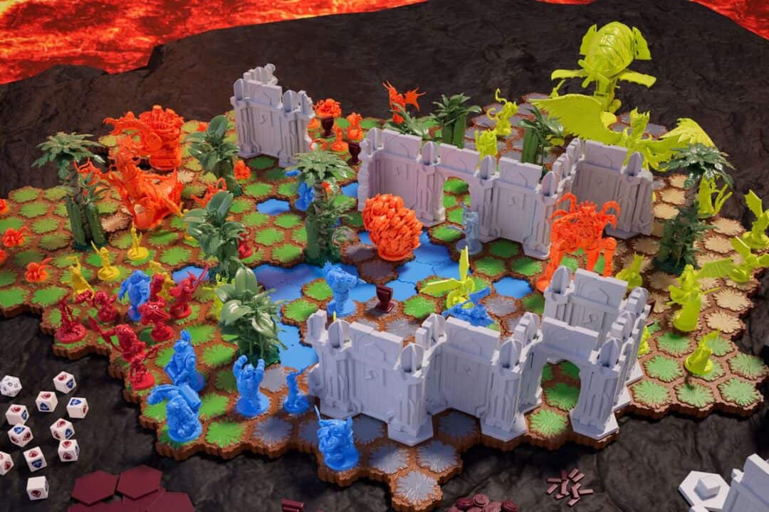 Renegade Game Studios - Expansión del ejército Heroscape Heroes of Aboreas - Añade Contenido para el Juego de miniaturas Heroscape - Se Requiere Caja de Batalla o Juego Maestro para Jugar