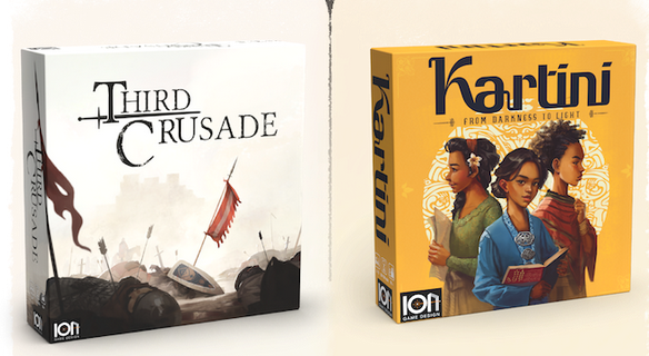 Third Crusade & Kartini – From Darkness to Light: History-Driven Games Launched on Kickstarter by Ion Game Design