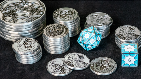 Dice Dungeons Launches Character Coins 2.0 on Kickstarter: Redefining the RPG Experience with Distinctive Engraved Tokens