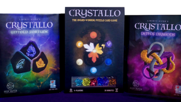 Crystallo Expands Its Universe with ‘Untold Fortune’ and ‘Den Of Dragons’ Kickstarter Launch