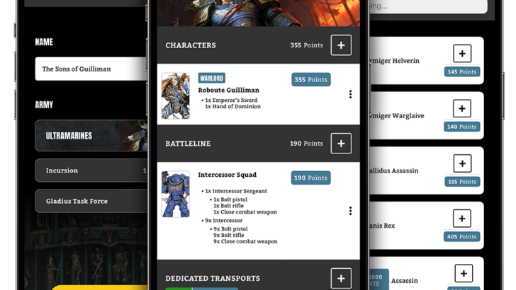 Games Workshop Introduces the New Free-to-Download Warhammer 40,000 App