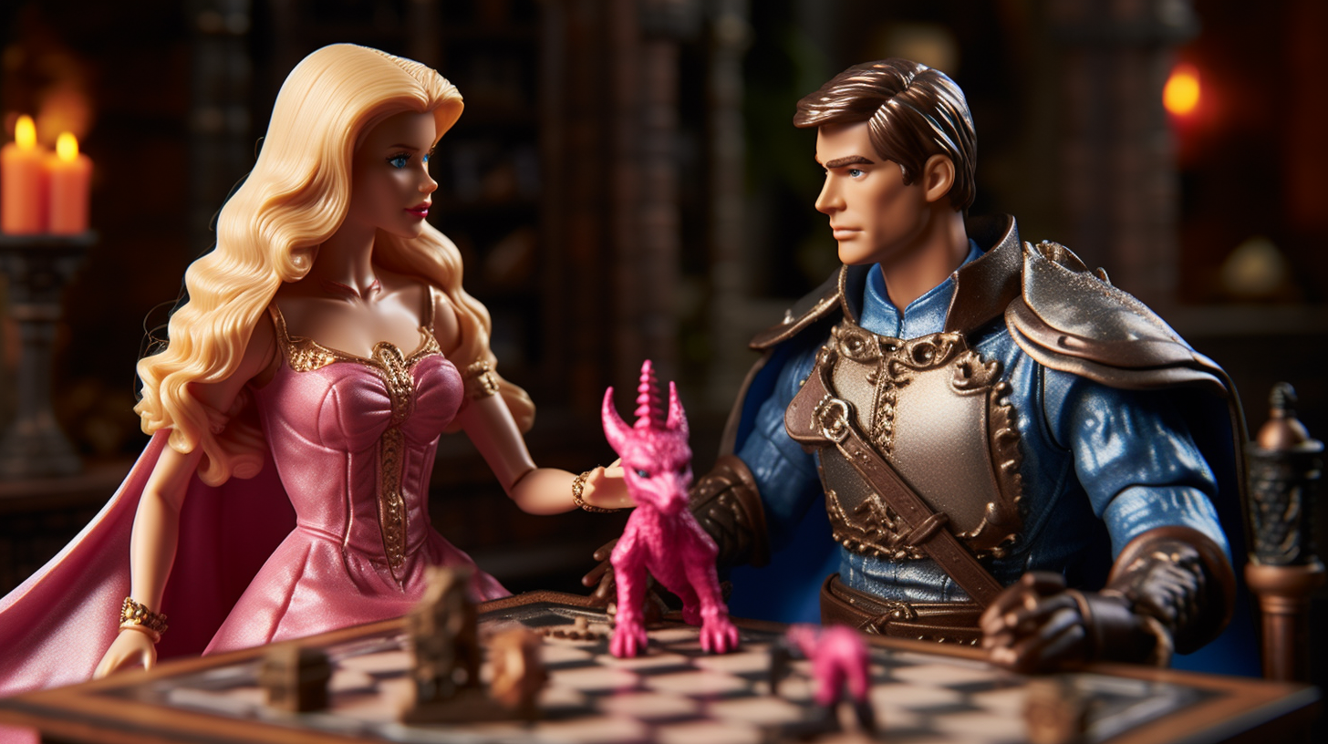 Barbie Meets Dungeons & Dragons: Role-Playing in a World of Fashion and Fantasy