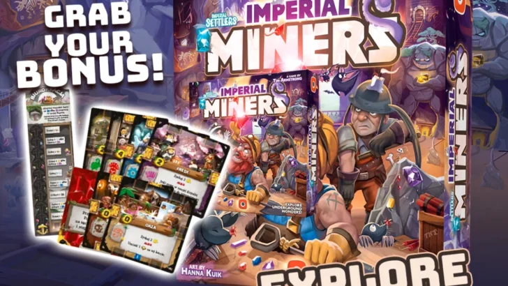 Portal Games Announces Pre-Order for Imperial Miners