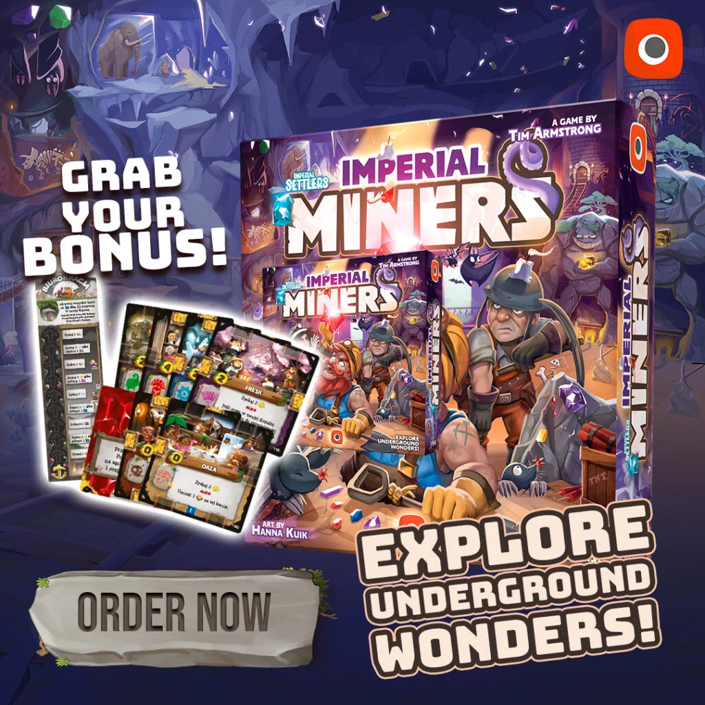 Portal Games Announces Pre-Order for Imperial Miners