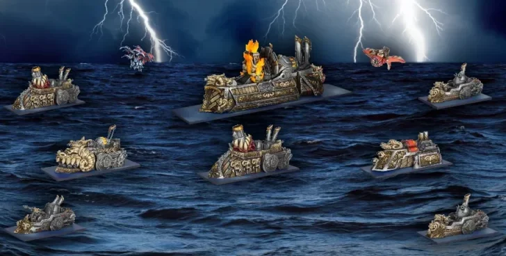 Mantic Unleashes The Abyssal Dwarf Fleet on the Seas of Pannithor