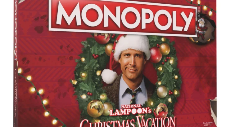 The Op Games has Launched MONOPOLY®: National Lampoon’s Christmas Vacation Edition, A Yuletide Twist on the Classic Board Game