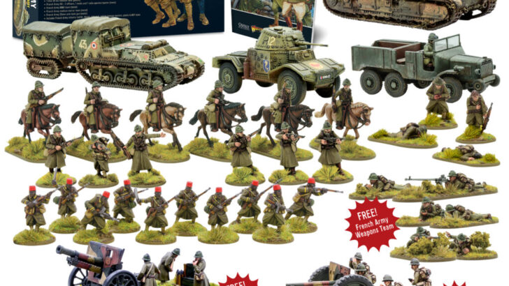 New Bolt Action Plastic French Infantry Set Unveiled