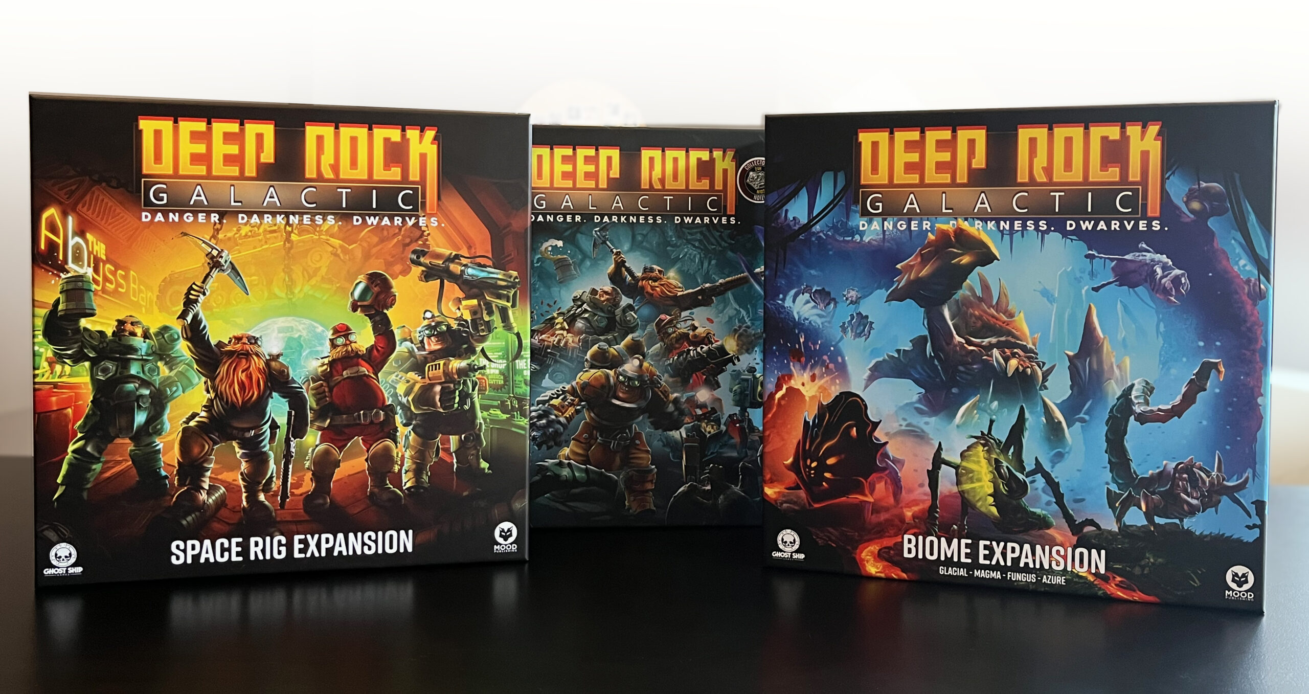 Ghost Ship Games and MOOD Publishing Announce Expansions for Deep Rock Galactic: The Board Game