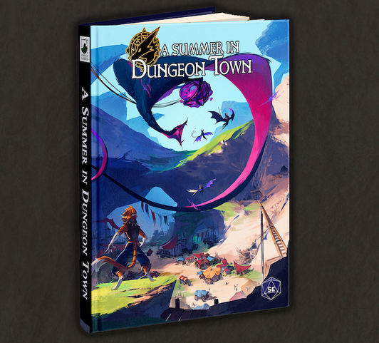 A Summer in Dungeon Town & Modular Delver Wagon Miniature” Nears Triple Its Funding Goal