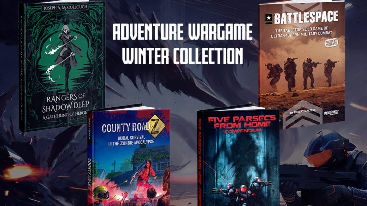 ViaModiphius Unveils Winter Collection of Solo/Co-Op Adventure Wargames