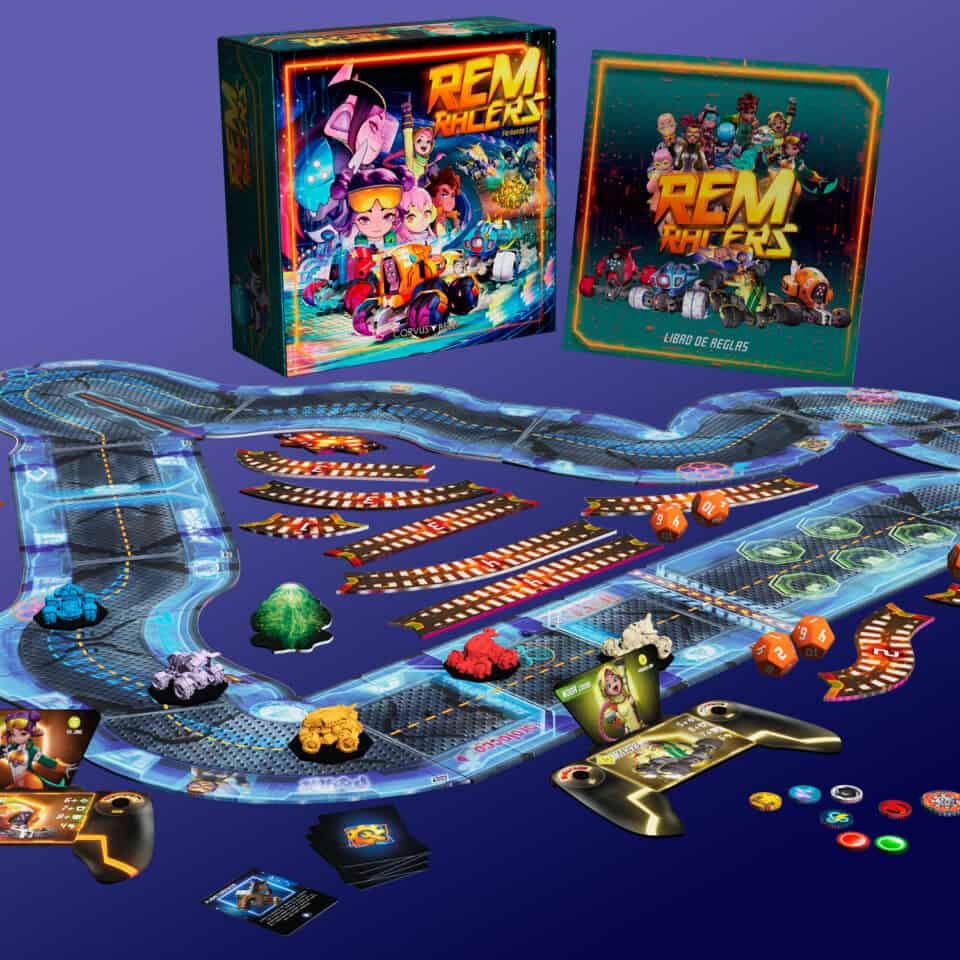 Rpm Board Racing Game REM Racers: The Ultimate Racing Board Game from Corvus Belli Speeds ...