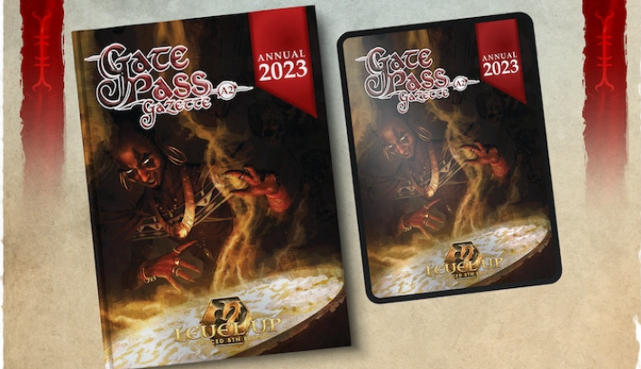 Level Up: A5E Gate Pass Gazette Annual 2023 Unveils a Cornucopia of RPG Delights on Kickstarter