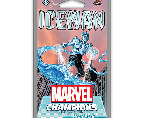 Fantasy Flight Games Announces Iceman Hero Pack for Marvel Champions: The Card Game