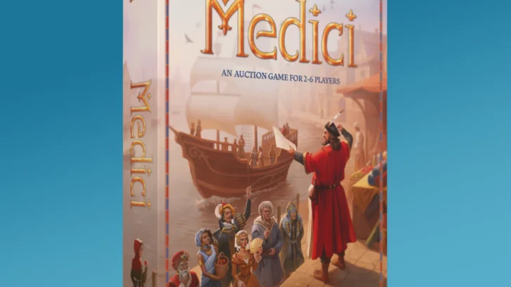 Steamforged Games Releases New Edition of “Medici” in Collaboration with Reiner Knizia