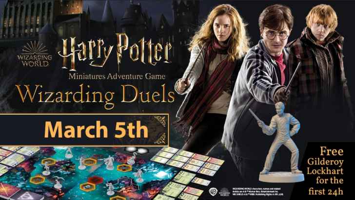 Knight Models Announces Kickstarter for “Harry Potter: Wizarding Duels”