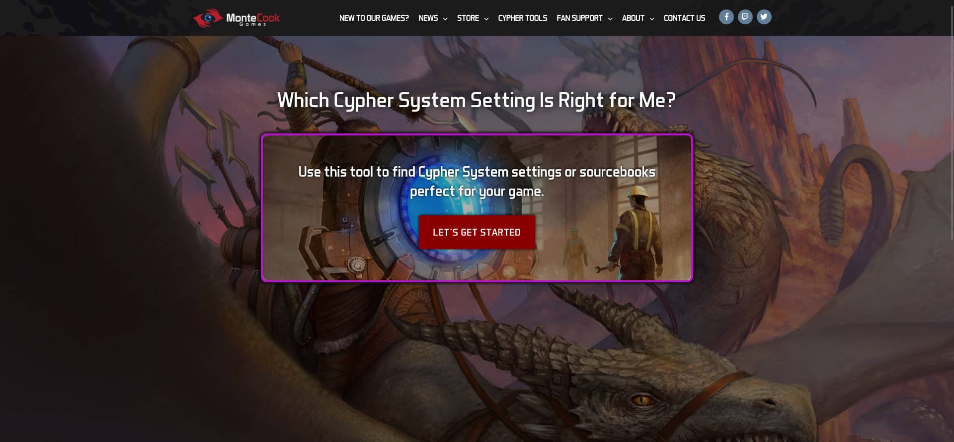 Monte Cook Games Launches Cypher Tools - TGN - Tabletop Gaming News